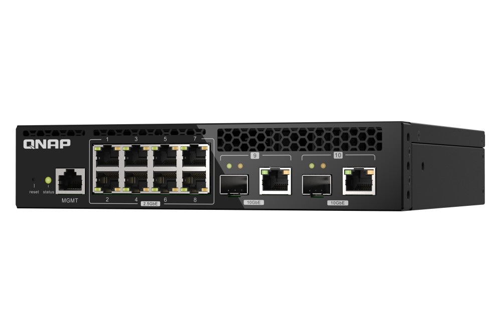 Qnap QSW-M2108R-2C product photo