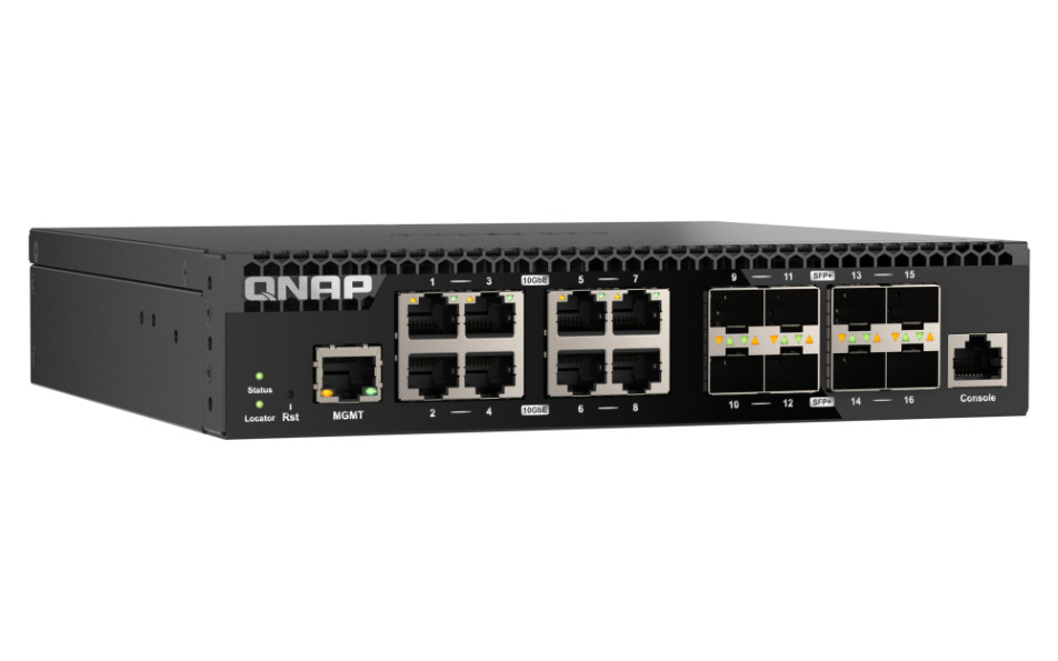 Qnap QSW-M3216R-8S8T product photo
