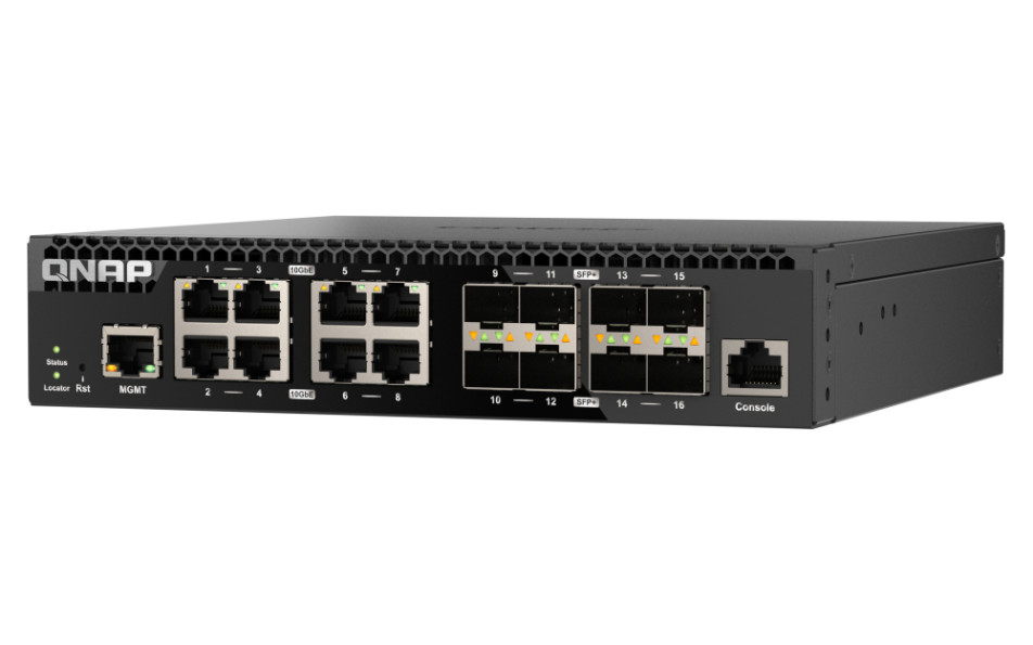 Qnap QSW-M3216R-8S8T product photo