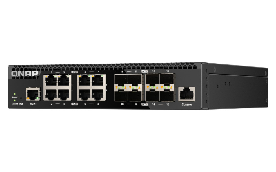 Qnap QSW-M3216R-8S8T product photo