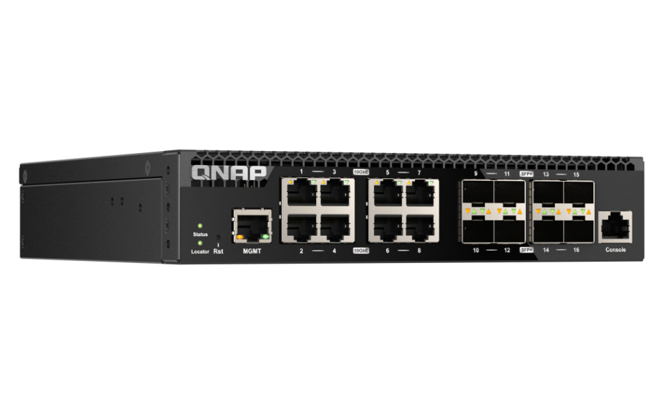 Qnap QSW-M3216R-8S8T product photo