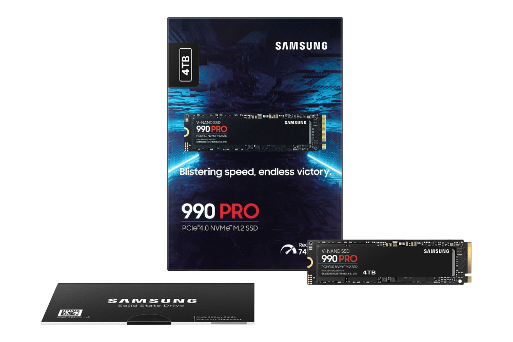 Samsung 990 PRO 4TB product photo