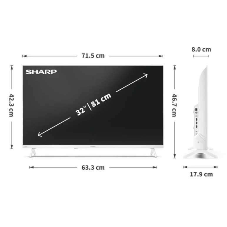 Sharp 32HF2265EW product photo