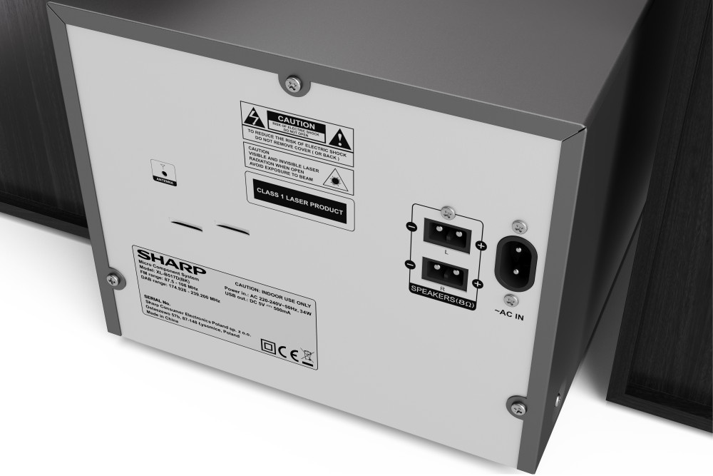 Sharp XL-B517D product photo