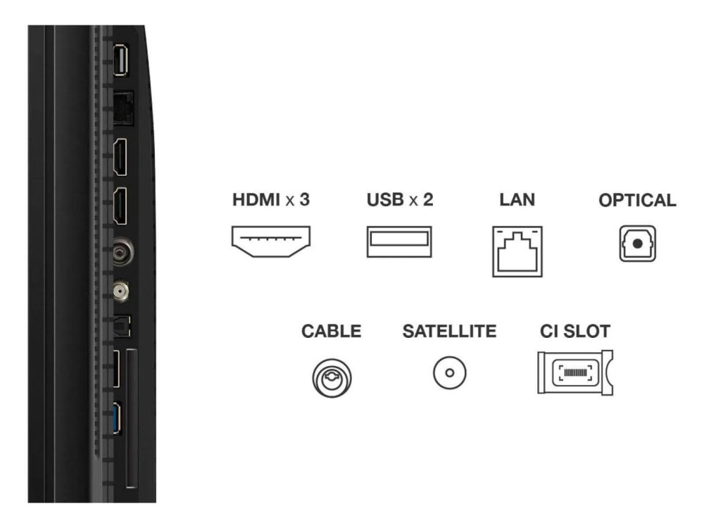 TCL 43T69C 43" product photo