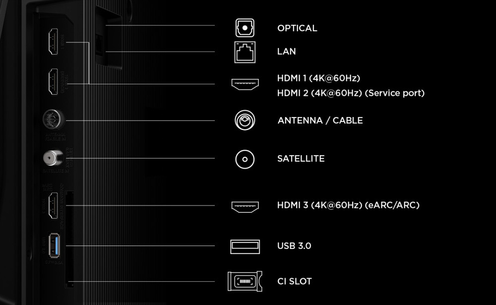 TCL 55P6L 55" product photo