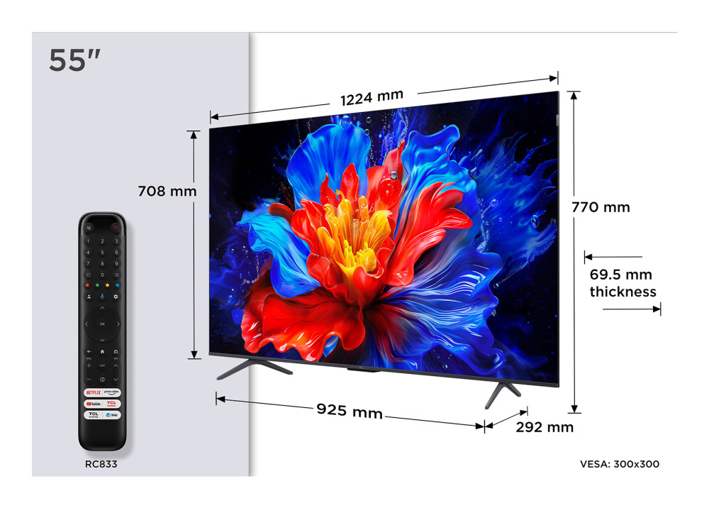 TCL 55P8K 55" product photo