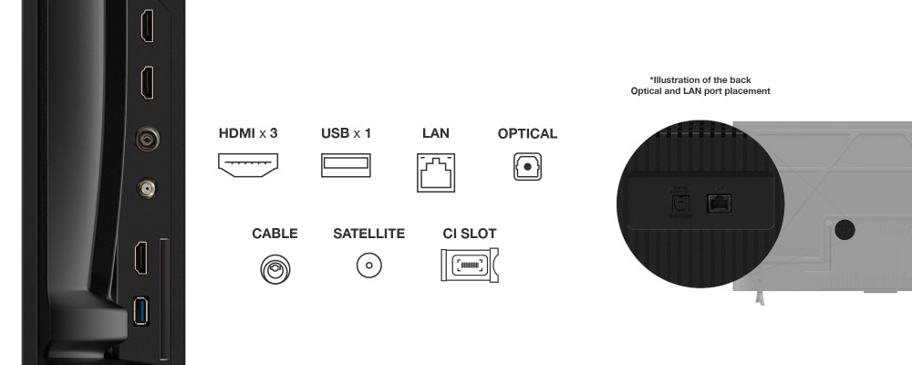 TCL 55T69C 55" product photo