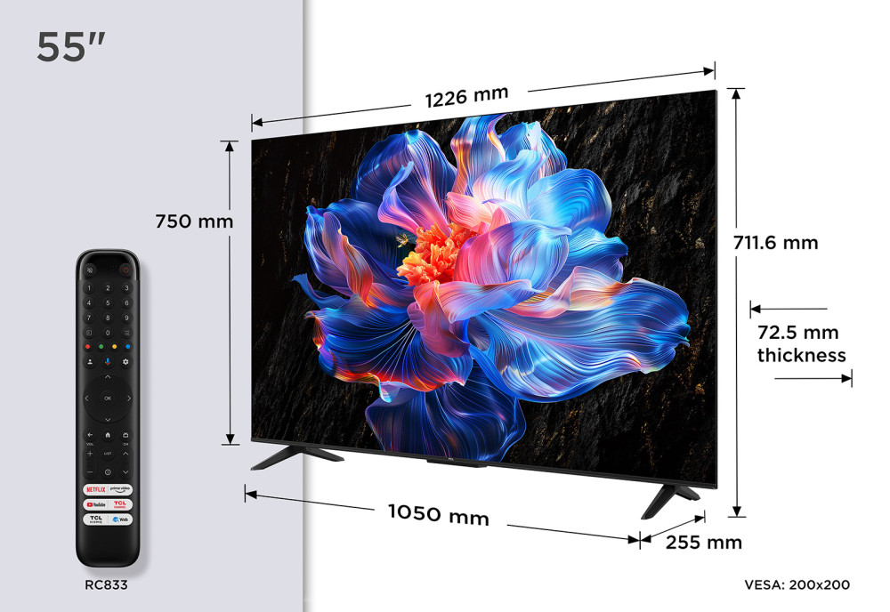 TCL 55V6C 55" product photo