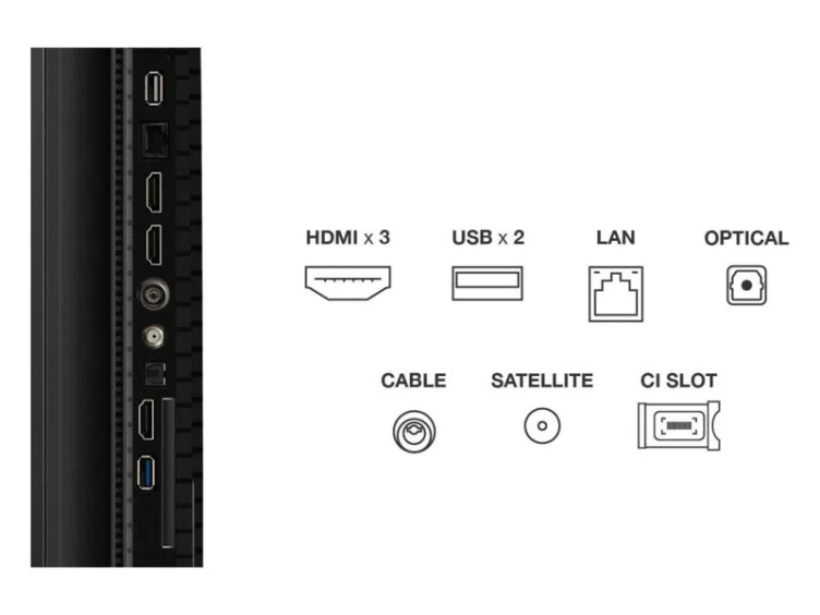 TCL 65T69C 65" product photo