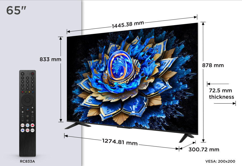 TCL 65T69C 65" product photo
