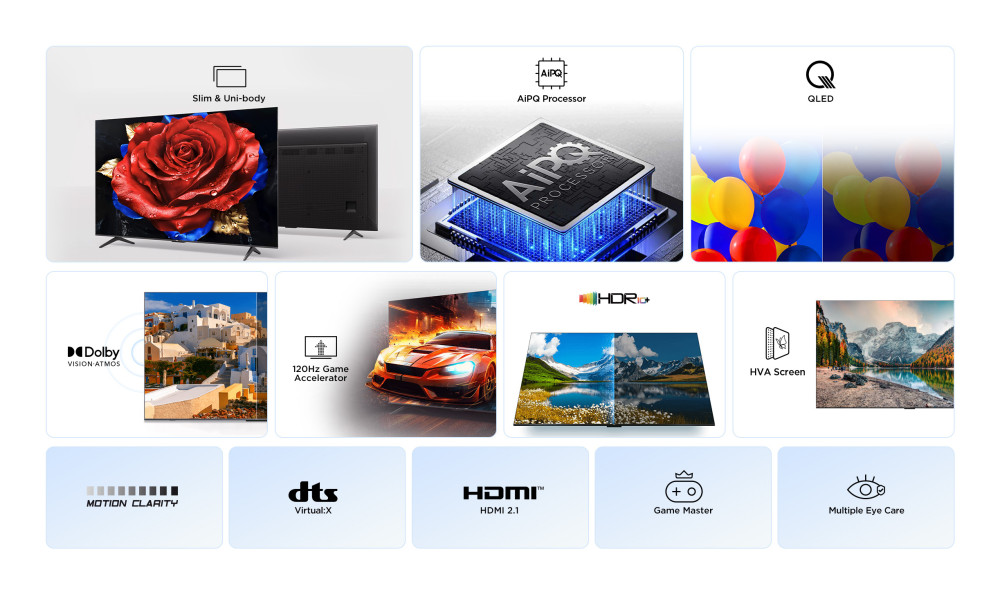 TCL 75P7K product photo