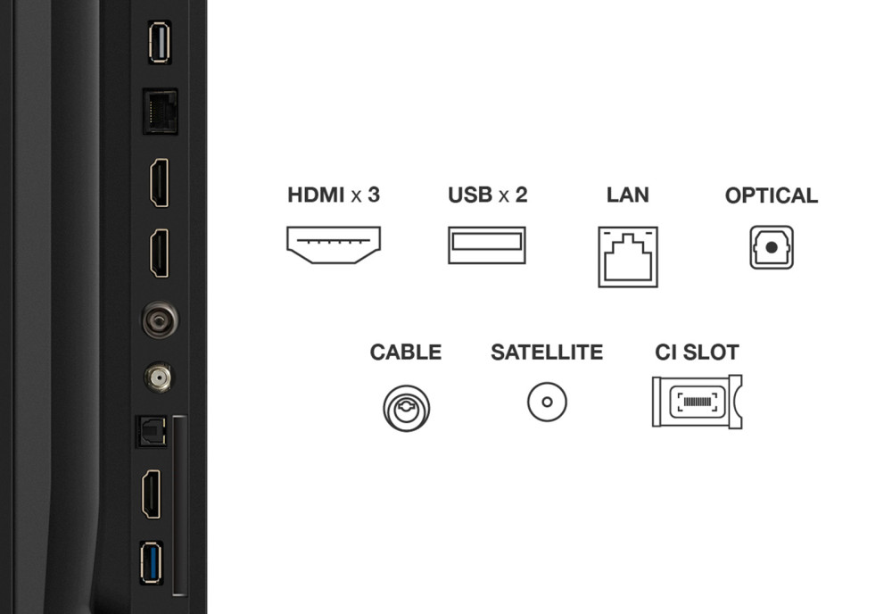 TCL 75V6C 75" product photo