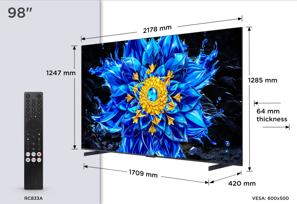 TCL 98P8L 98" product photo