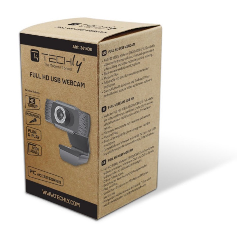 Techly I-WEBCAM-60T product photo