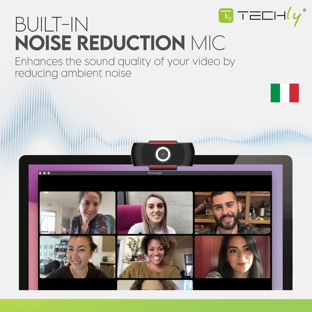 Techly I-WEBCAM-60T product photo