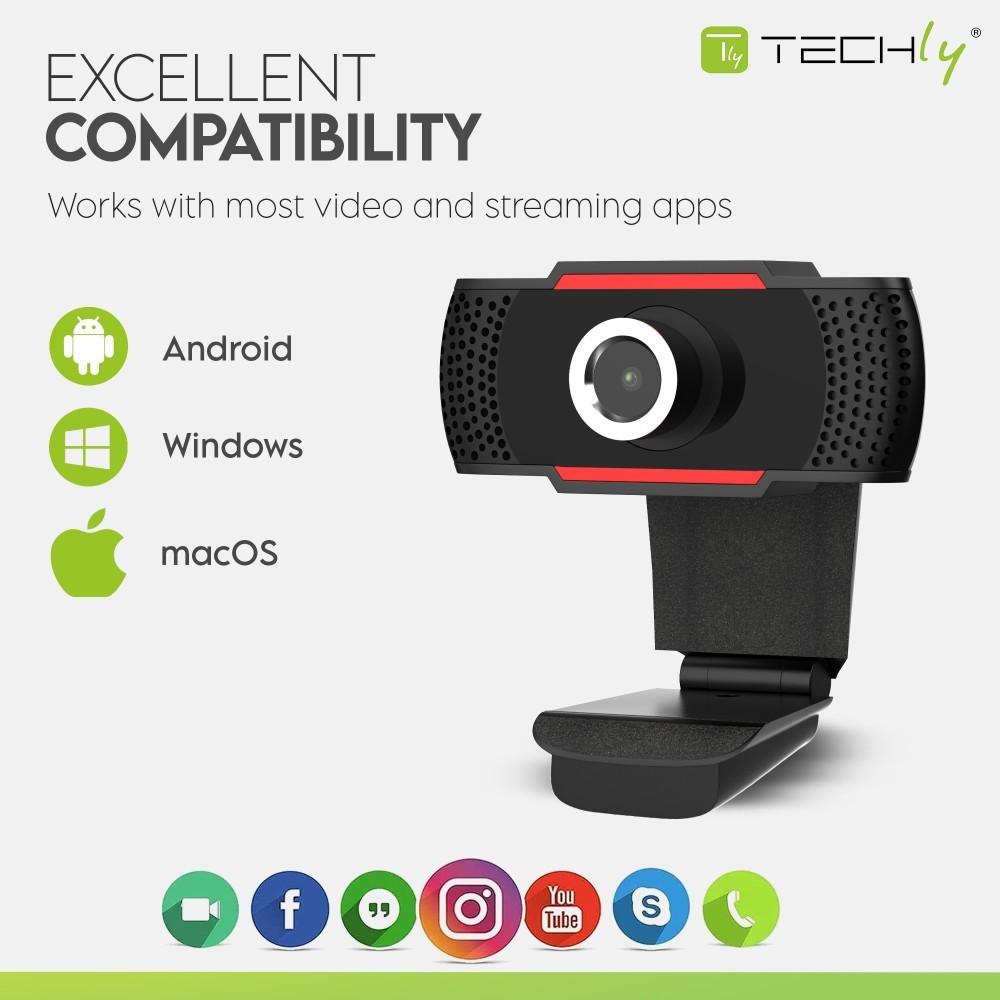 Techly I-WEBCAM-60T product photo