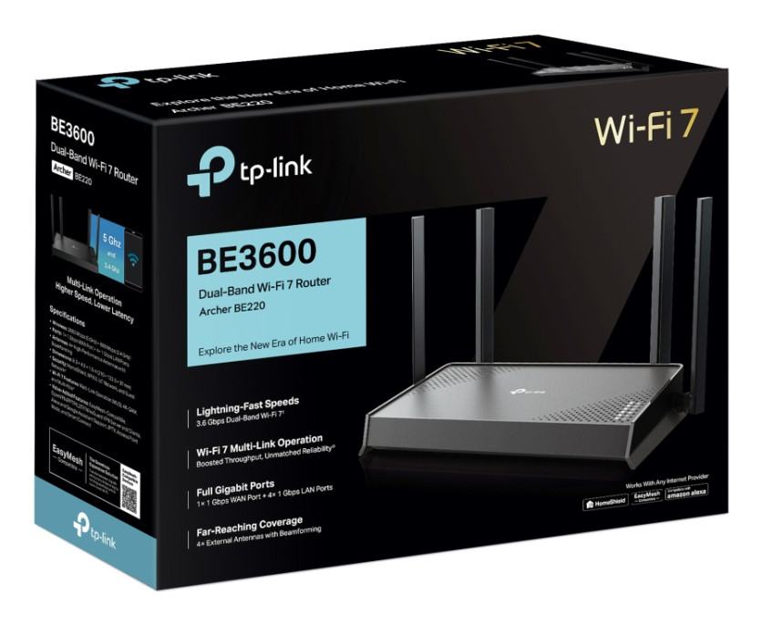 TP-LINK Archer BE220 product photo