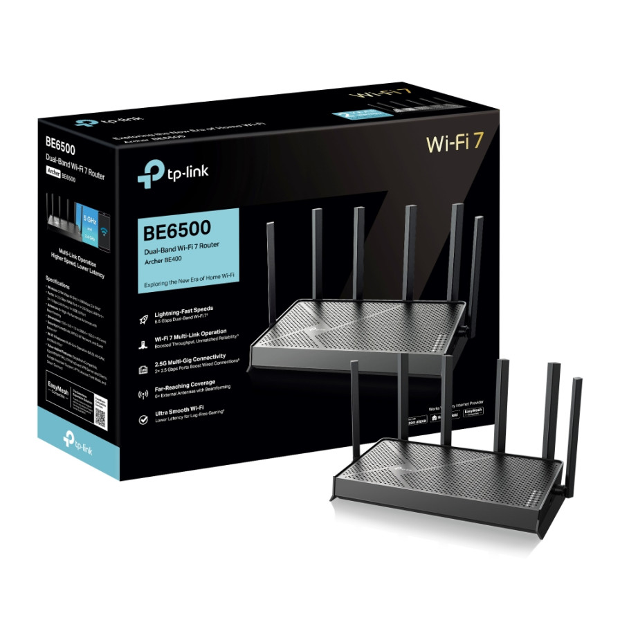 TP-Link Archer BE400 product photo