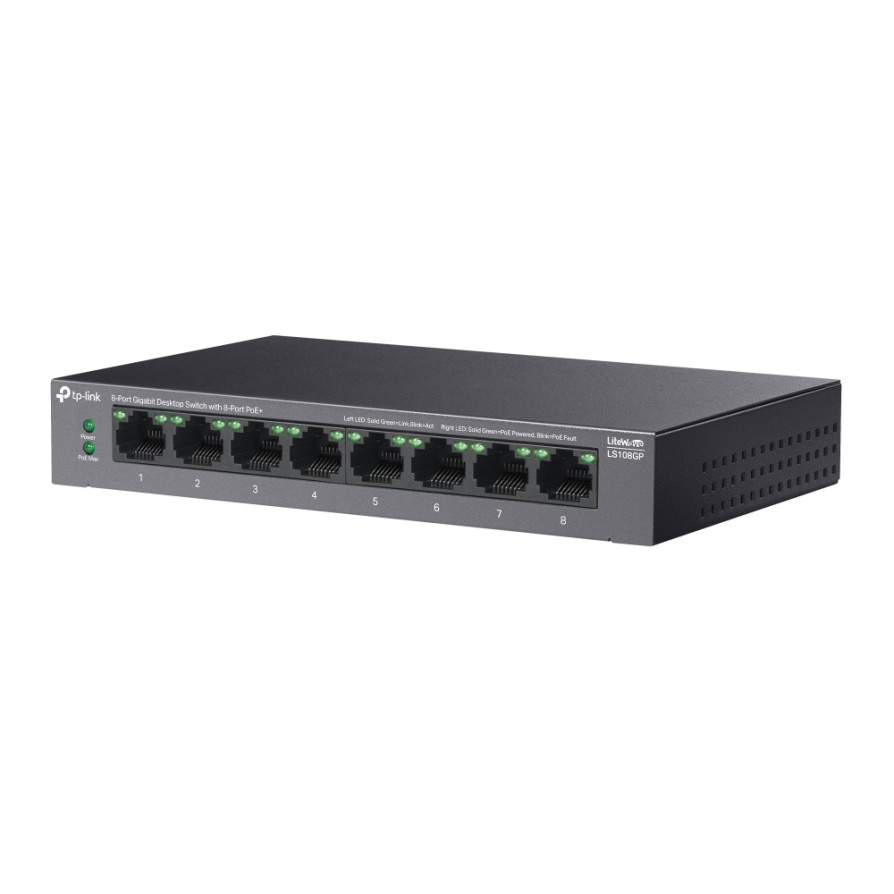 TP-Link LS108GP product photo