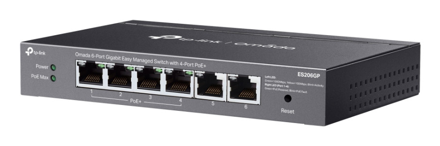 TP-Link Omada ES206GP product photo
