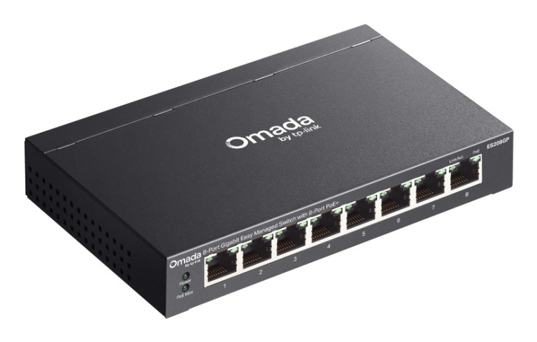 TP-Link Omada ES208GP product photo