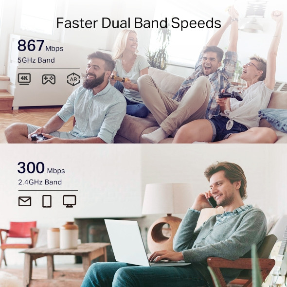 TP-Link RE335 product photo