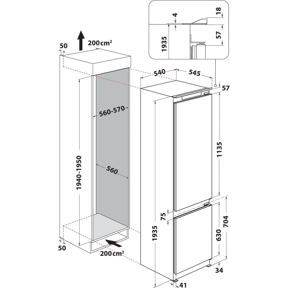 Whirlpool WHC20D023B1 SF product photo