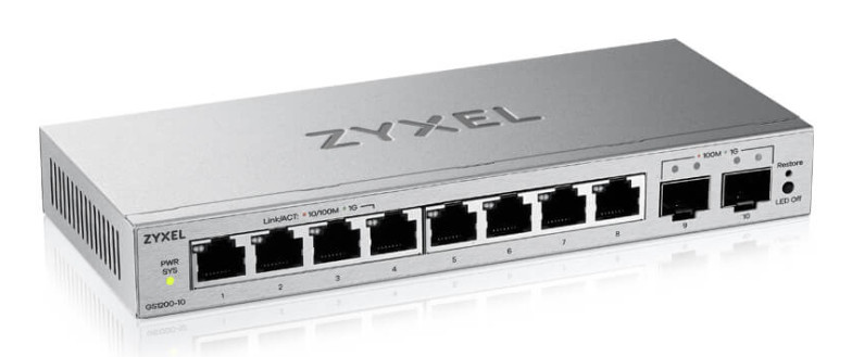 Zyxel GS1200-10V3 product photo