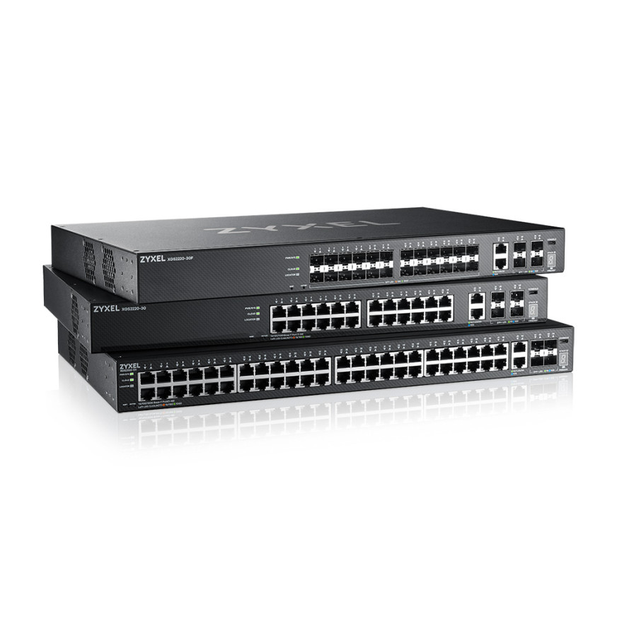 ZyXEL XGS2220-30F product photo