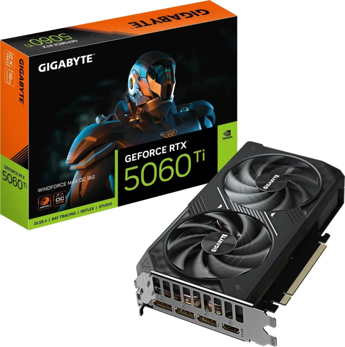 Gigabyte GeForce RTX 5060 Ti Windforce product photo