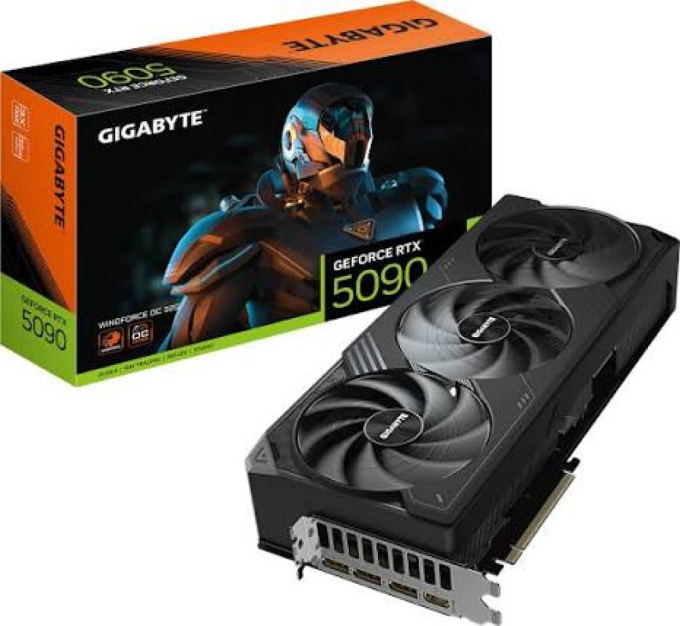 GIGABYTE GeForce RTX 5090 WINDFORCE OC product photo