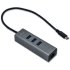 I-TEC USB-C Metal 3-Port HUB with Gigabit Ethernet Adapter LED