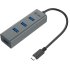 I-TEC USB-C Metal 4-port HUB 4x USB 3.0 port