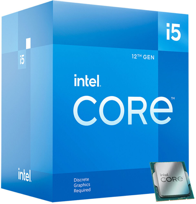 Intel Core i5-12400F product photo