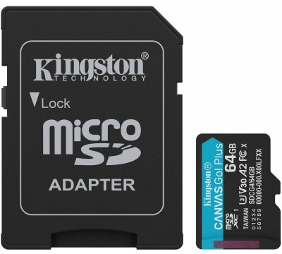 Kingston Canvas Go Plus MicroSDXC 64GB