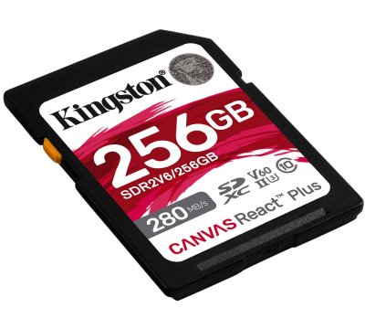 Kingston Canvas React Plus SD 256GB