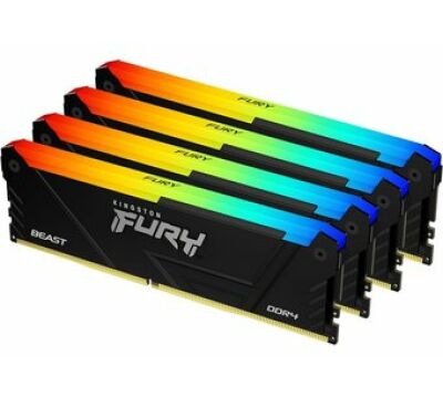Kingston Fury Beast Back RGB XMP 128GB 3200MT/S DDR4 KF432C16BB2AK4/128