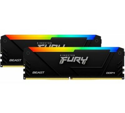 Kingston Fury Beast RGB 16GB 3600MT/S DDR4 KF436C17BB2AK2/16