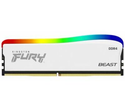 Kingstone Fury Beast White RGB 16GB 3600MHz DDR4 KF436C18BWA/16