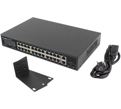 Lanberg RSGE-24P-2GE-2S-360