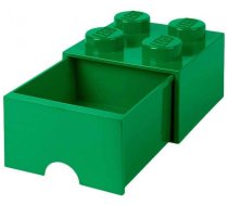 Lego Storage Brick Drawer 4 Green