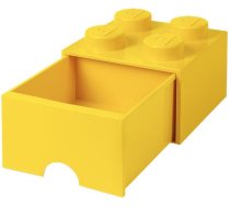 LEGO Brick Drawer 4 gelb, Aufbewahrungsbox