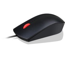 Lenovo Essential USB Wired Mouse, 1600 DPI, 1.8 m, 3 Buttons, Black 4Y50R20863