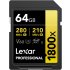 Lexar Professional 1800x SDXC 64GB product thumbnail