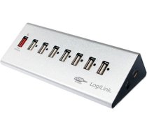 LogiLink USB 2.0 7-Port + 1 x Fast Charging Port
