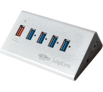 LogiLink USB 3.0 High Speed Hub 4-Port + 1x Fast Charging Port