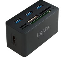 LogiLink USB 3.0 HUB w/AiO Card Reader