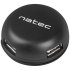 Natec Bumblebee USB 2.0 4-port Hub Black