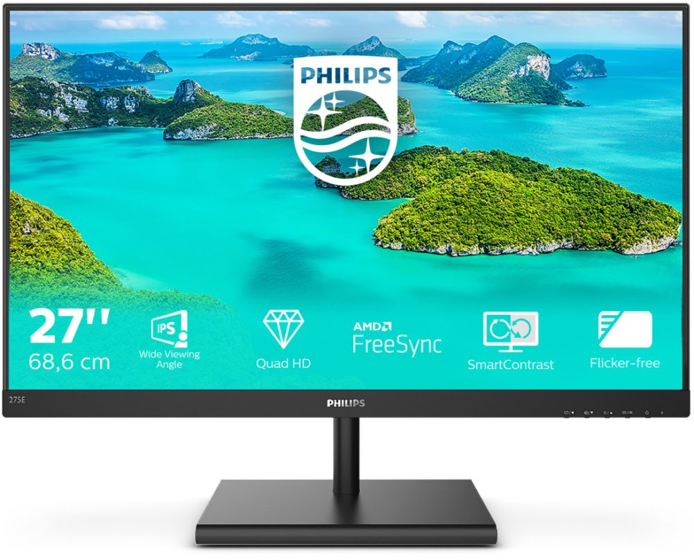 to Monitor 253€ price 158€ 275E1S/00 from Philips
